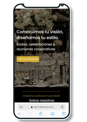 Diseño moderno de sitios web