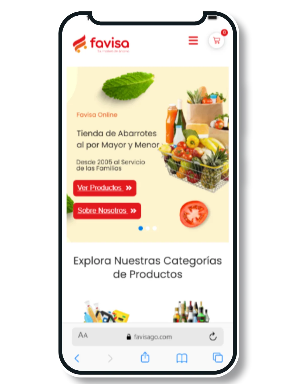 Supermercado Perú Favisa desarrollado por JCL